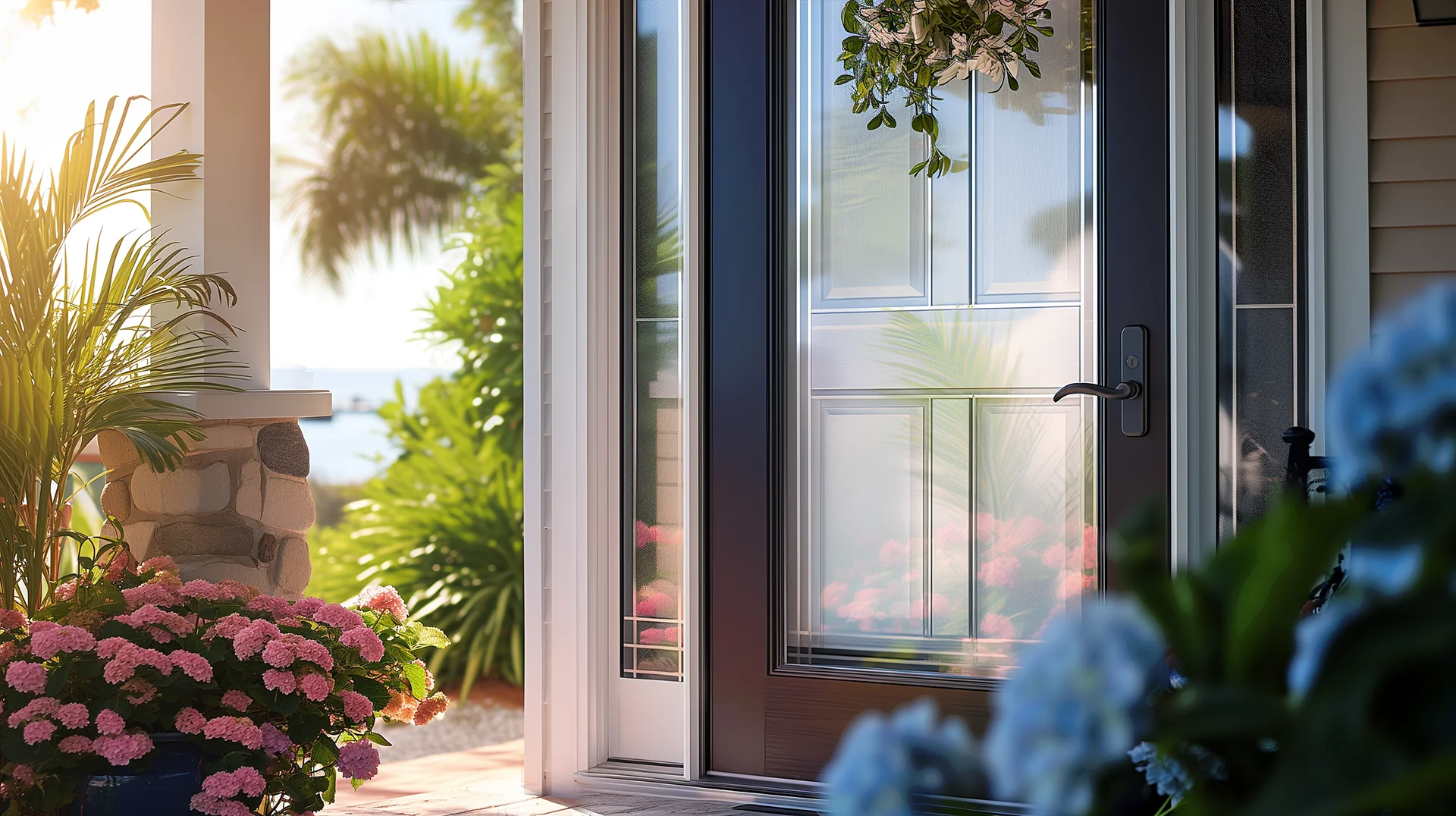 Beautiful storm door