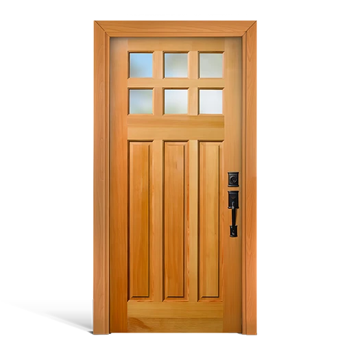 Wood door style